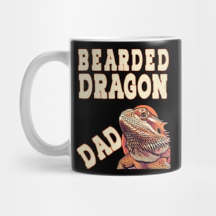 Bearded Dragon Dad Pet Reptile Lover Beardie Fathers Day Mug